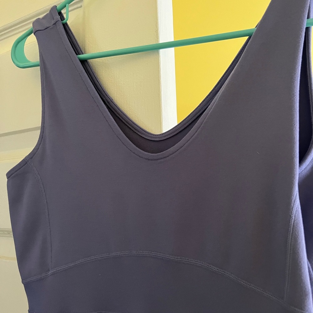 Title nine Purple Mini Dress with V-Neckline